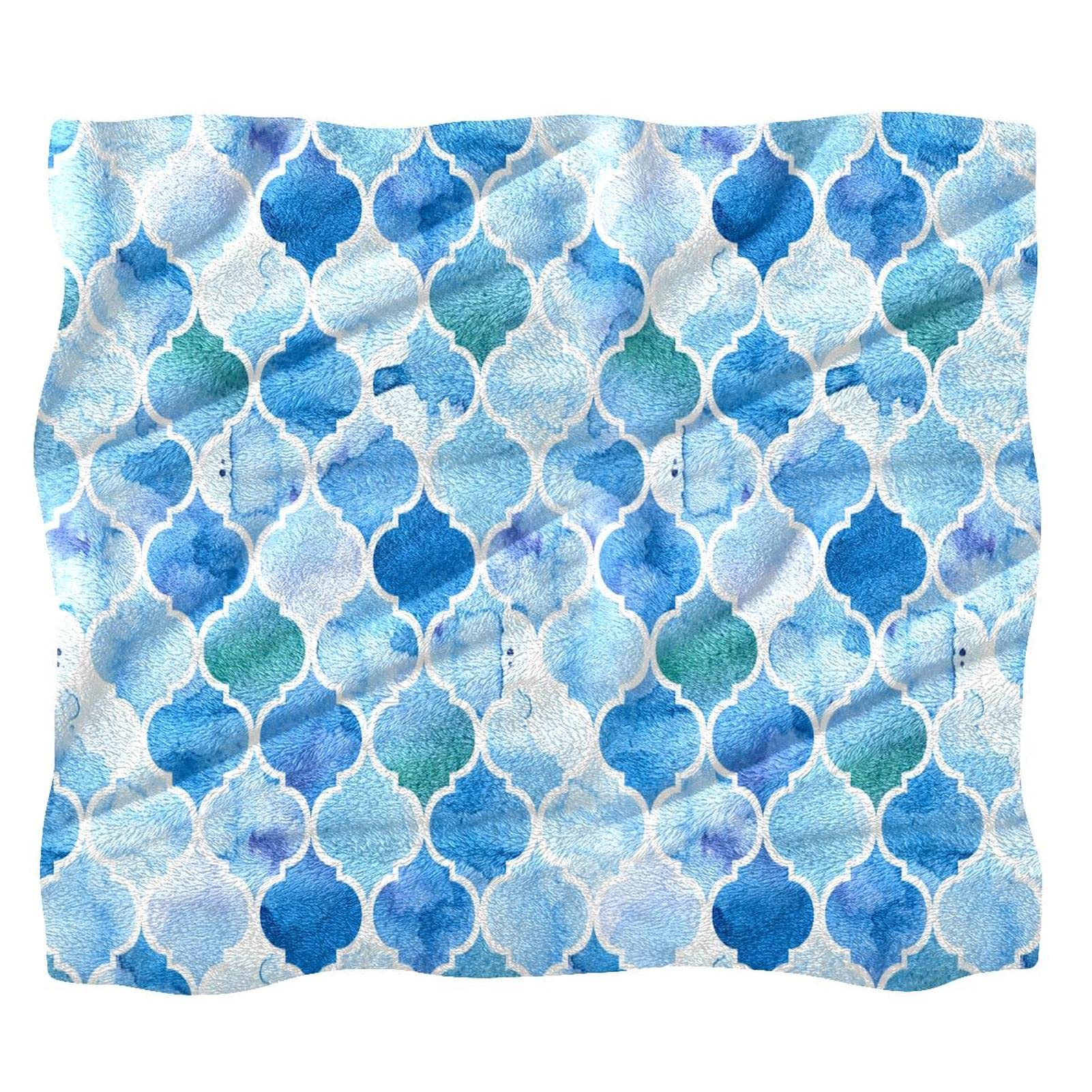 Amazon｜フリース スロー ブランケット ベッド ブランケット